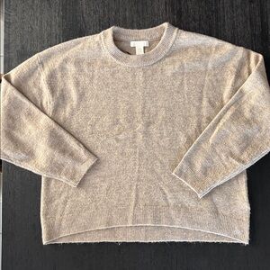 H&M Taupe Women's Crew Neck Sweater